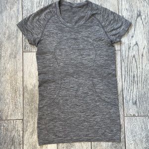Heather grey swiftly short sleeve
